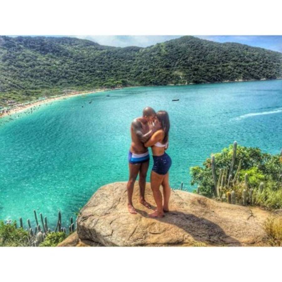 Ohrane, la brasileña infartante que conquistó a Leandro Motta, jugador de Olimpia