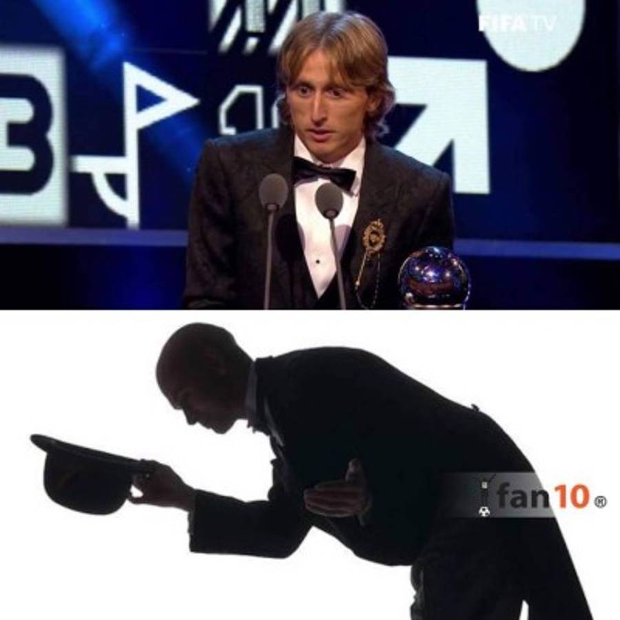 Memes: Modric, Cristiano y Messi son los blancos en los premios The Best