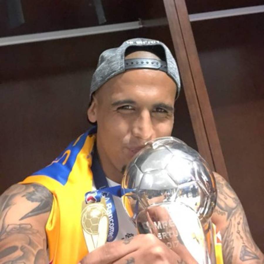 Celebración de Tigres tras ser campeón de la Liga Mx