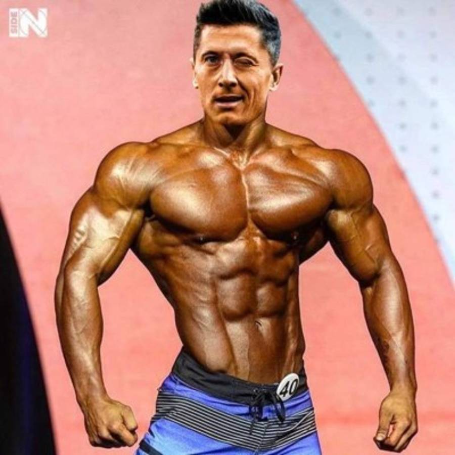 Así se verían los futbolistas como fisicoculturistas: Cristiano Ronaldo y Messi irreconocibles