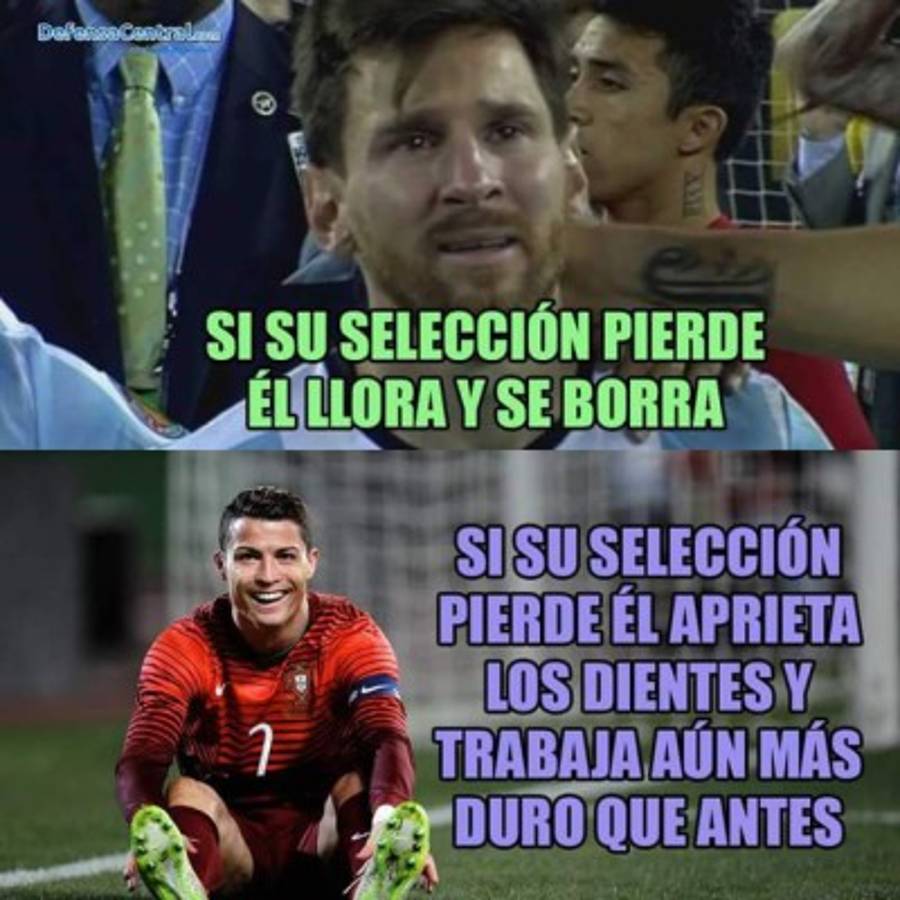 MEMES: Cristiano anota su penal y vuelven a destruir a Lionel Messi