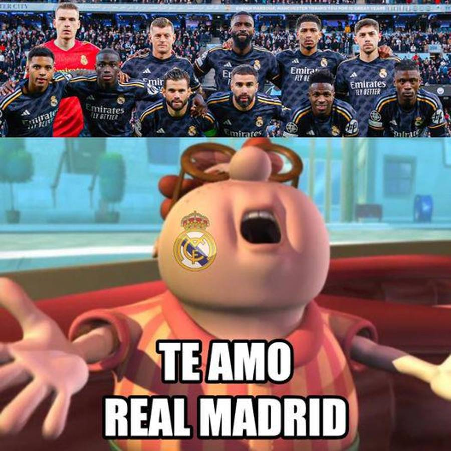 ¡Estallaron los memes! Las burlas contra el City y Barcelona por el triunfo del Real Madrid en Champions