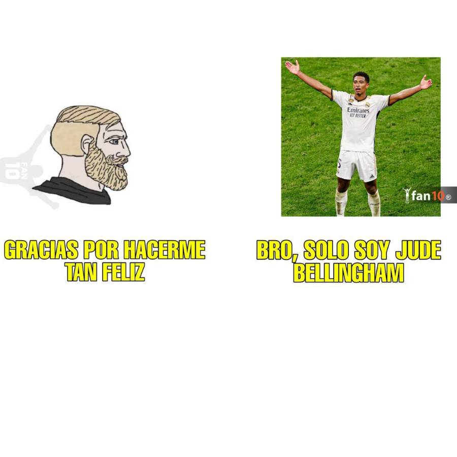 Bellingham es protagonista: los memes se burlan del Barcelona luego de caer ante Real Madrid en el Clásico