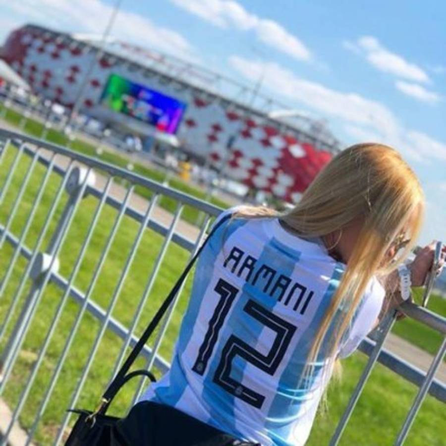 Daniela Rendón, la hermosa esposa del portero debutante de Argentina en el Mundial