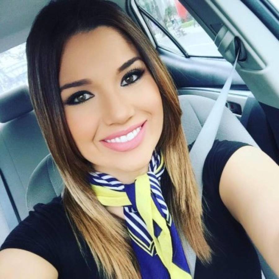 Melissa Durán, la maestra de ceromonias de la presentanción del uniforme de Alajuelense