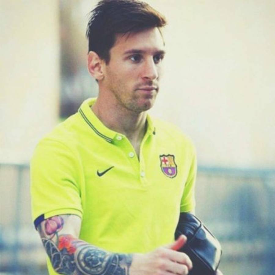 FOTOS: Todos los tatuajes del argentino Lionel Messi