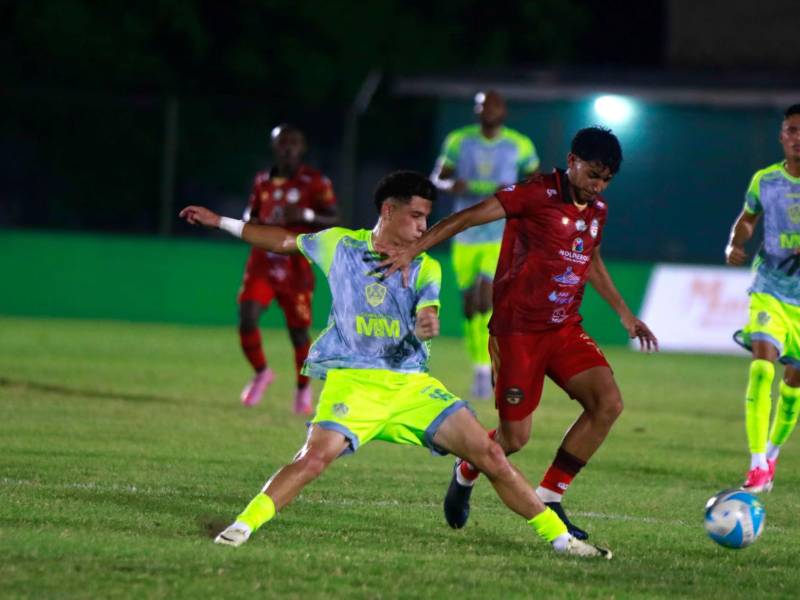 ¡Sin goles! Choloma y Olancho no se hacen daño y se reparten puntos en el Rubén Deras