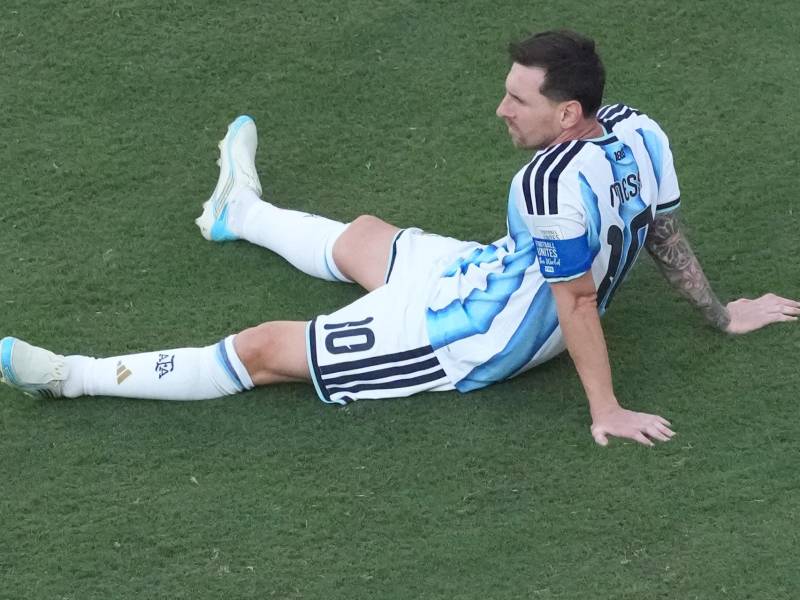 Messi no pudo coronar el bicampeonato del mundo.
