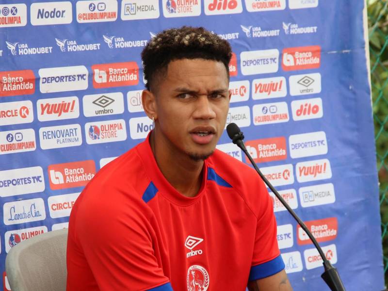 Baptiste dejó claro que estar en Olimpia lo acerca más a la Selección de Honduras: Se van a abrir más puertas.