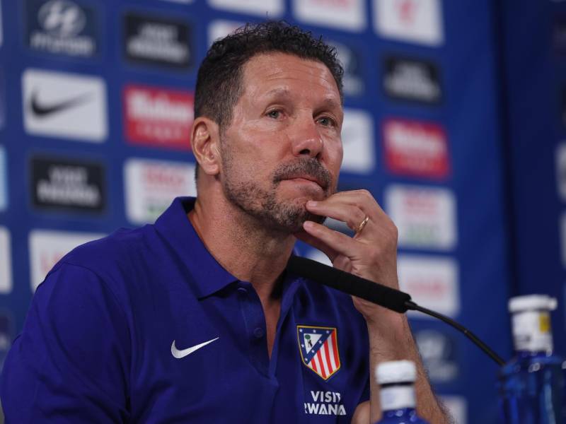 Simeone, en la rueda de prensa de este sábado: “Necesitamos a Julián, lo vamos a cuidar y vamos a estar con él”