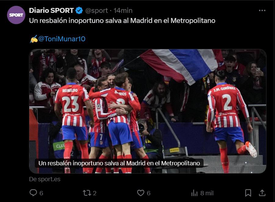 La polémica está al rojo vivo con el penal de Julián Álvarez en el Atlético vs Real Madrid y Cristóbal Soria se burló de Vinicius