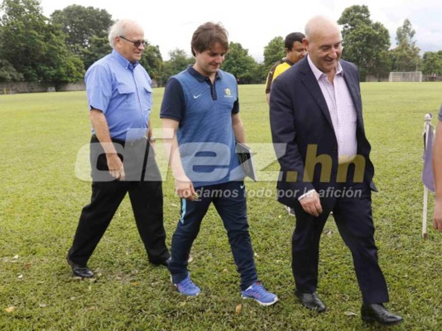 Comitiva australiana inspecciona San Pedro Sula previo al repechaje ante Honduras