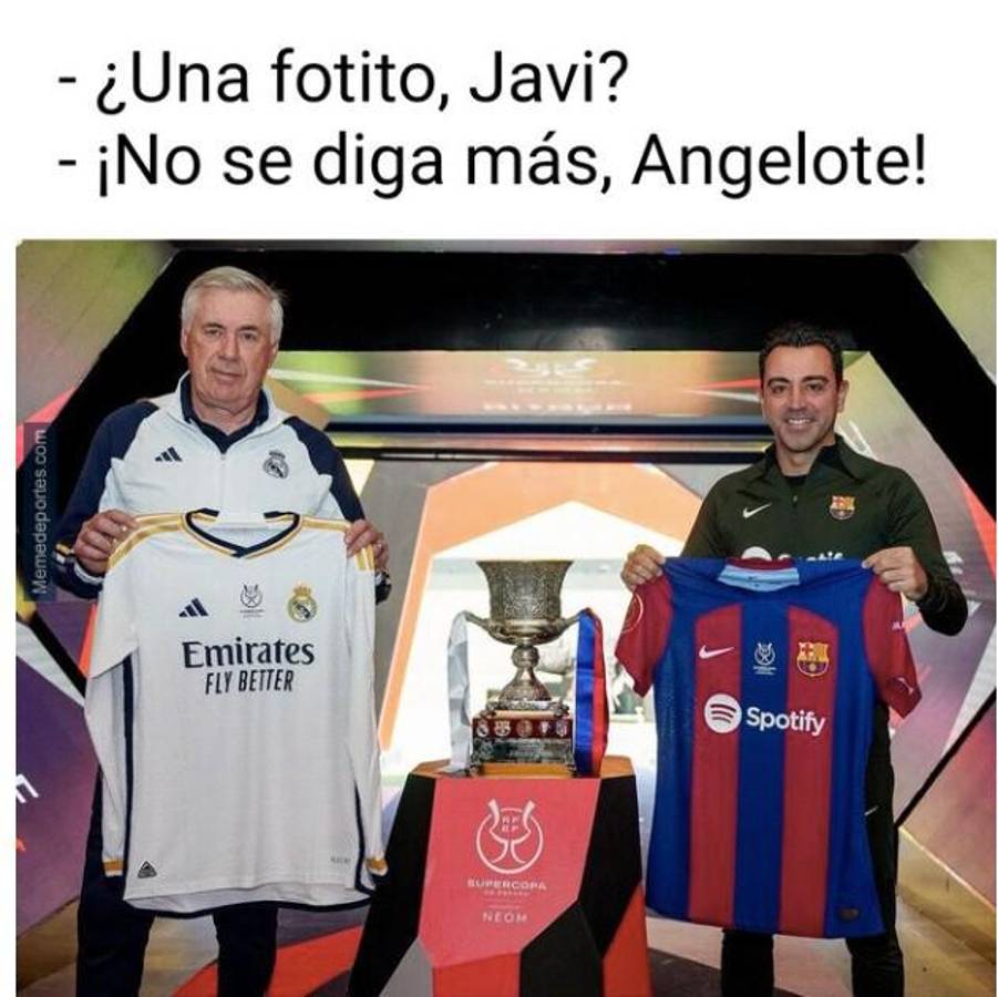 Real Madrid goleó en la final de Supercopa de España: los memes hacen pedazos al Barcelona y Araújo