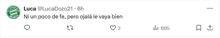 Troglio a Banfield: opiniones divididas de los aficionados por el fichaje del técnico: buena suerte, la van a necesitar