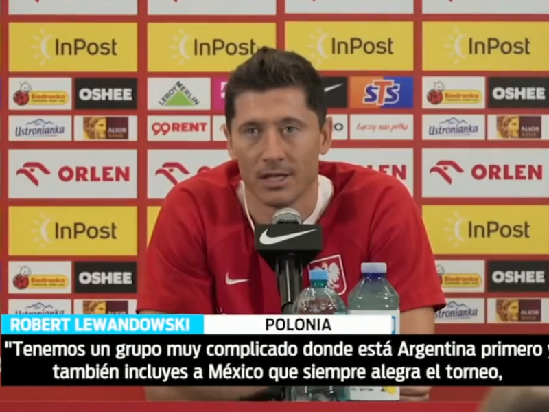 ¡Imperdible! Lewandowski reacciona por el partido contra México en el Mundial de Qatar: ‘‘Siempre alegran el torneo’’