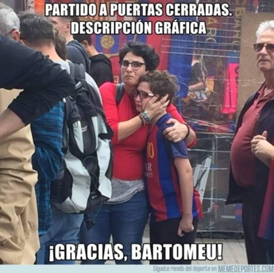 Los divertidos memes del triunfo del Barcelona ante Las Palmas en día de referéndum