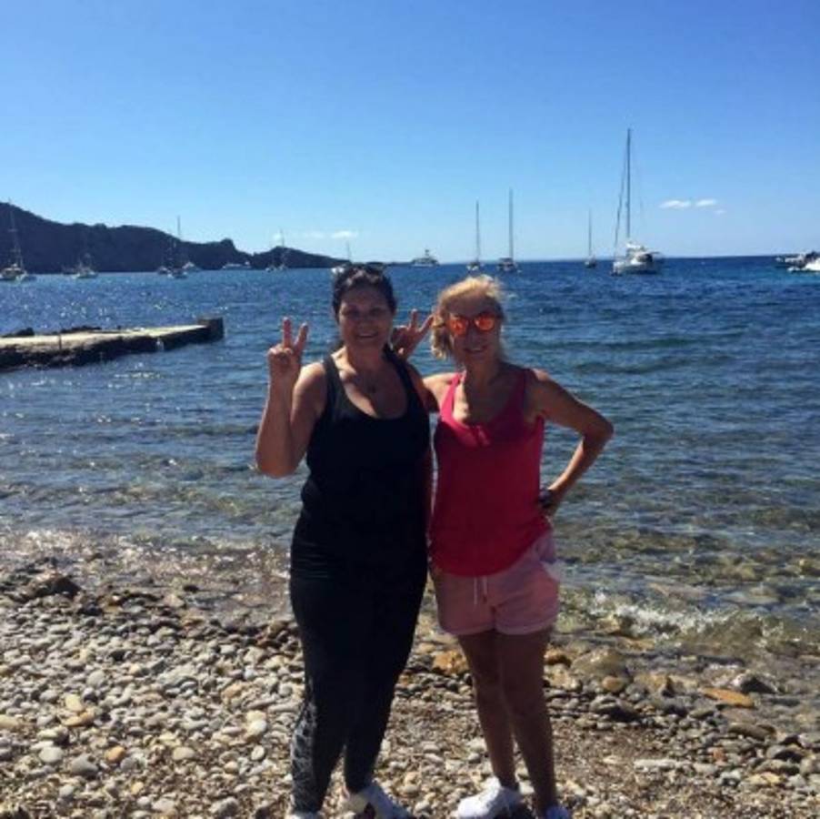 Revelan por qué Georgina no aparece en las fotos de vacaciones de Cristiano Ronaldo