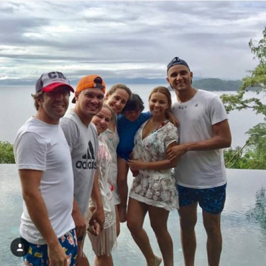 Así son las vacaciones de Keylor Navas en Costa Rica