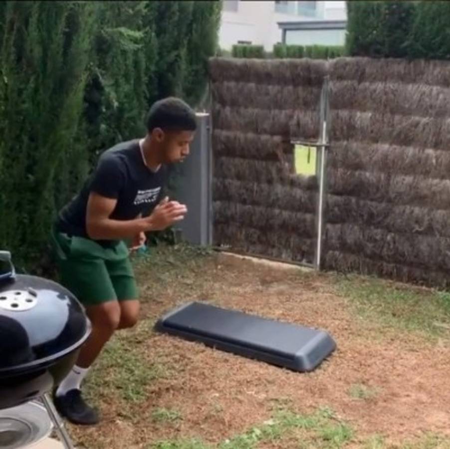 Así pasan la cuarentena de coronavirus los legionarios hondureños