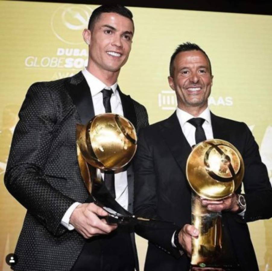 Cristiano Ronaldo el protagonista de las mejores fotos de los Golden Golden Soccer Awards