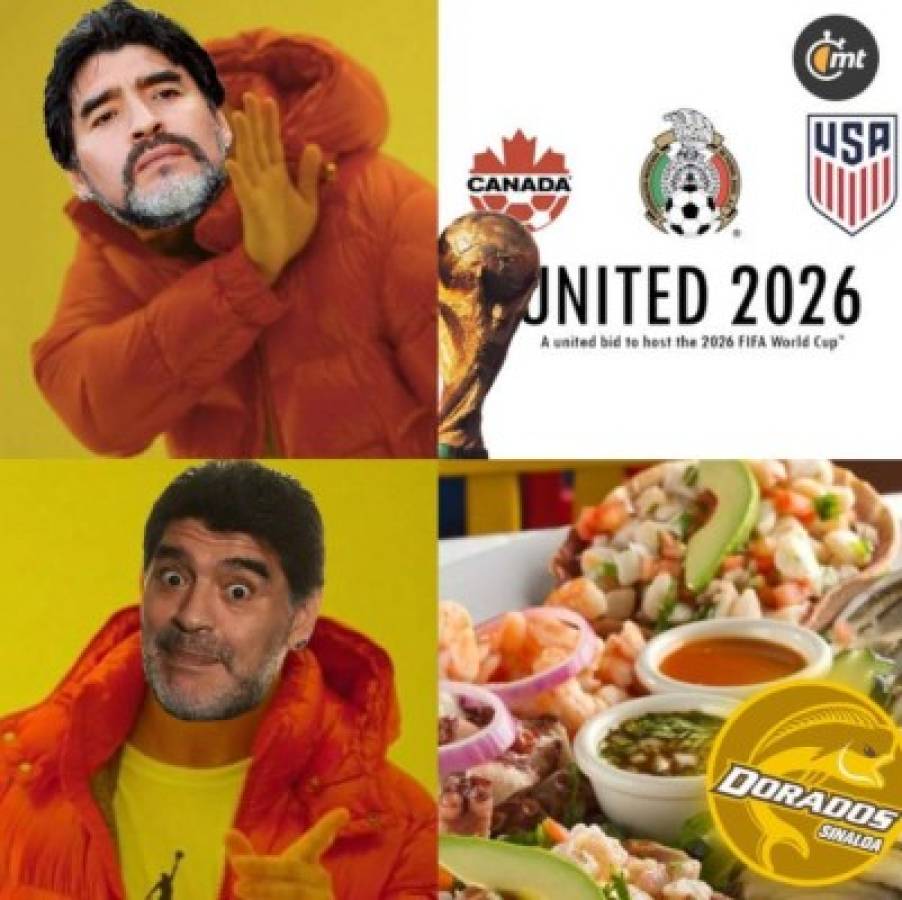 Memes: Revientan las redes con la llegada de Maradona a Dorados de Sinaloa