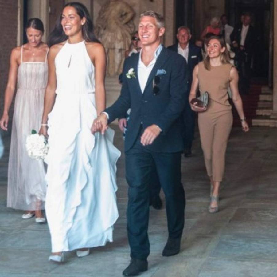 La bella y soñada boda en Venecia entre Schweinsteiger y Ana Ivanovic  