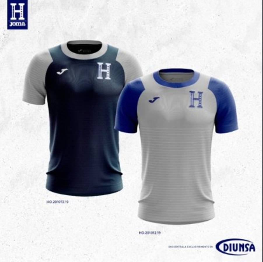 La otra indumentaria que presentó la Selección de Honduras