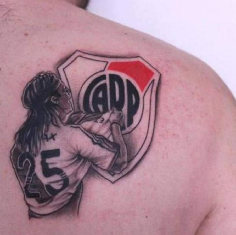 Imperdibles: Los mejores tatuajes de escudos de fútbol