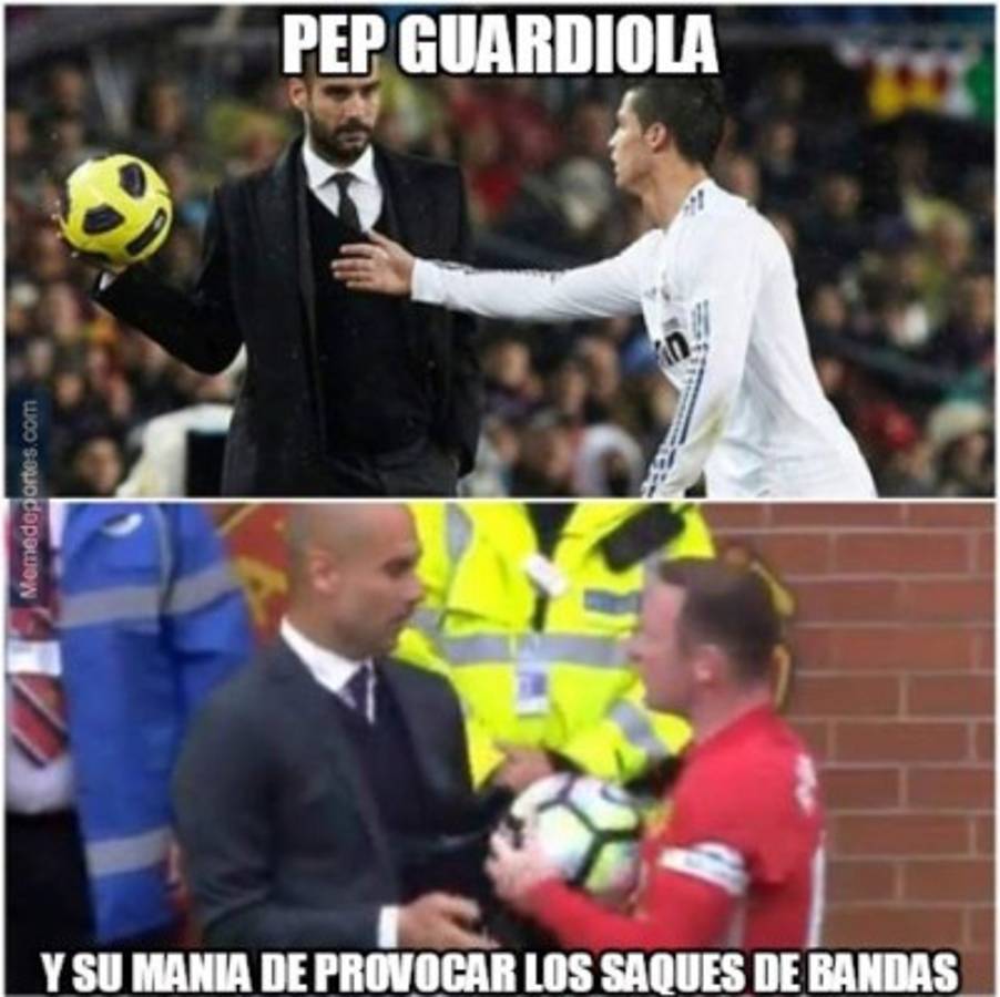 ¡Los imperdibles memes entre Mourinho y Pep Guardiola!