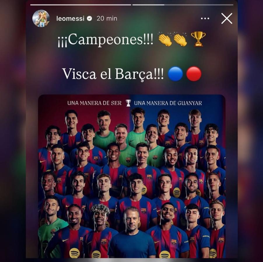 Messi se unió y no hubo pasillo: así celebró Barcelona el bicampeonato en Liga Española