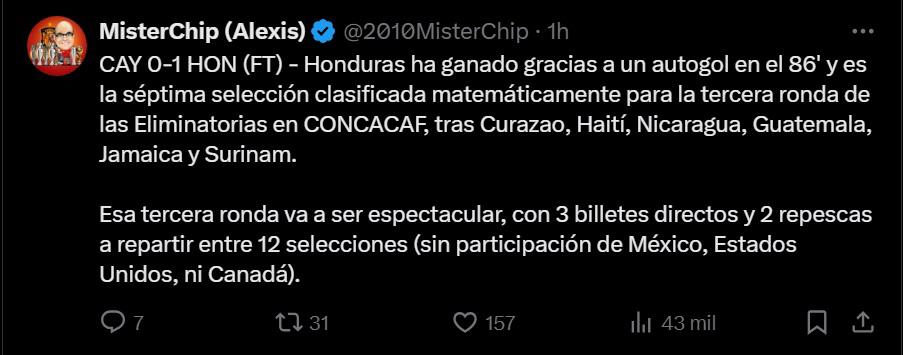 MisterChip, prensa nacional y extranjera cuestionan a Honduras tras vencer a Islas Caimán: el Mundial está lejos