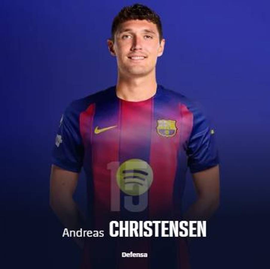 Barcelona confirmó los dorsales de su plantilla: le quitaron el 19 al sueco Roony y las camisetas que quedaron libres