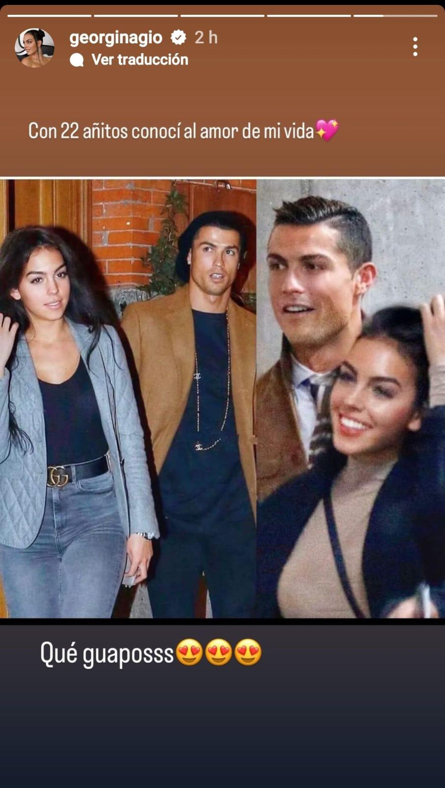 Georgina Rodríguez pone fin a los rumores de una crisis con Cristiano Ronaldo haciendo este posteo en Instagram.