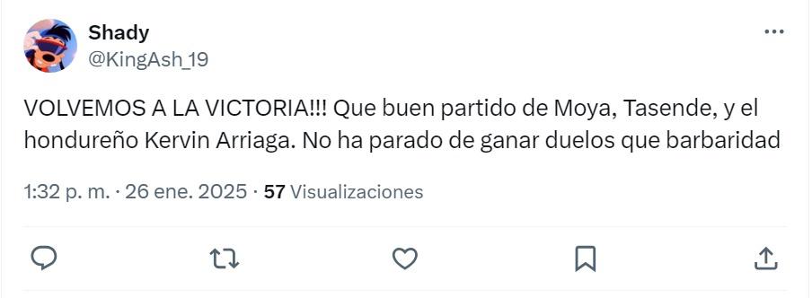 “Estoy enamorado del fichaje de Kervin Arriaga”: aficionados del Zaragoza y periodistas llenan de elogios al hondureño tras victoria contra Málaga