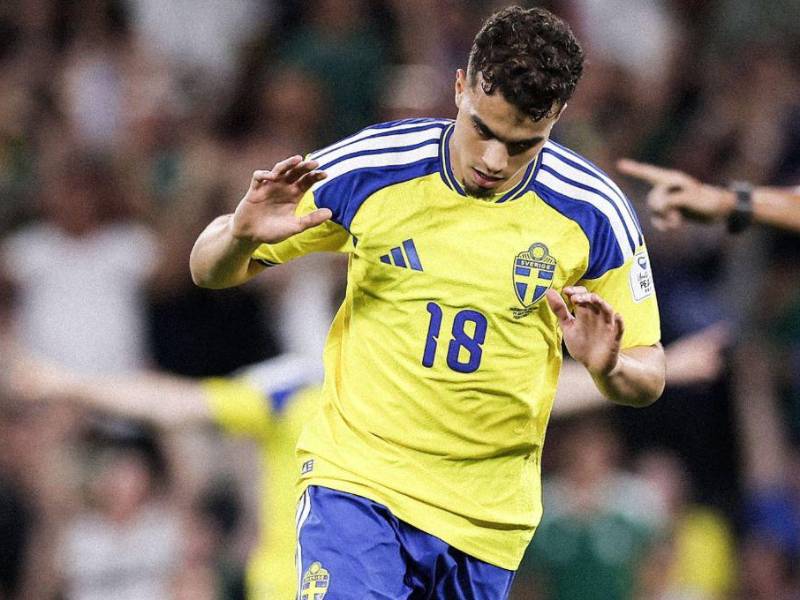 Yasin Ayari marcó el primer gol del Mundial 2026 para Suecia.