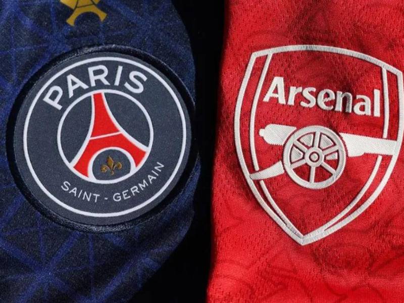 PSG y Arsenal se miden en la final de la Champions League.