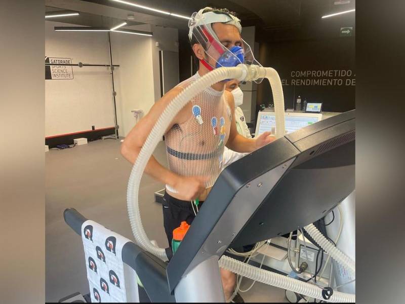 José León Osorio Dubón, runner catracho de 38 años.
