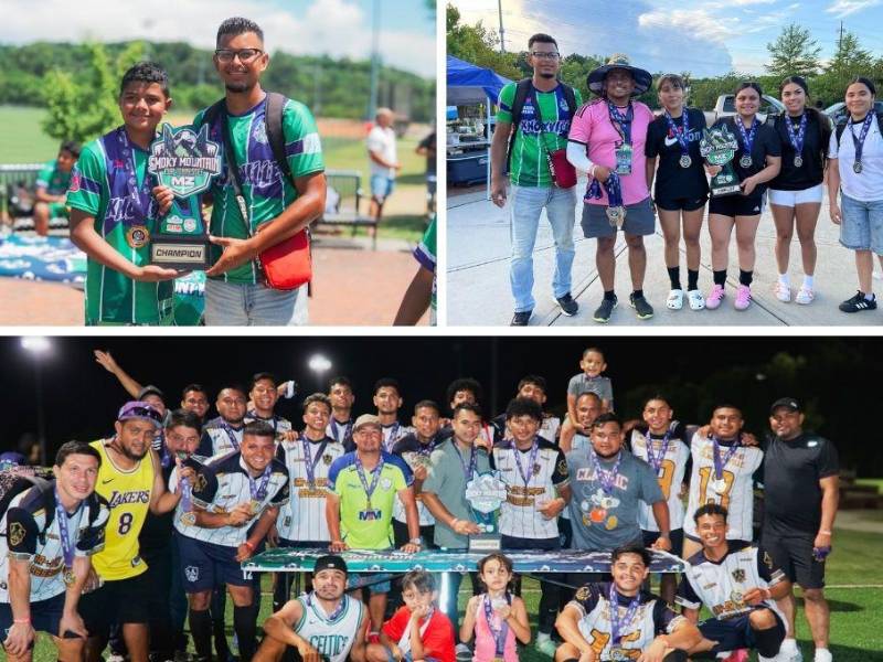 ¡Alegría total! Potros Olancho se consagró campeón de la Smoky Mountain Cup 2025 desarrollada en Tennessee