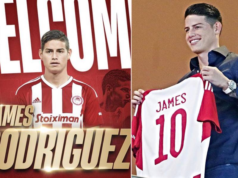 James Rodríguez regresa al viejo continente y estampó su firma con el Olympiacos, el club más ganador de Grecia.