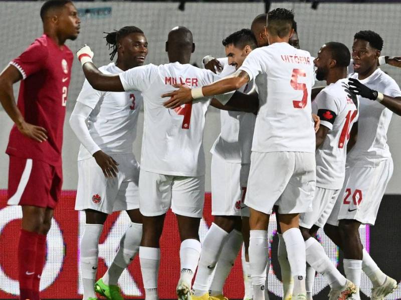 Canadá se impuso ante la anfitriona Qatar y el motivo por el que Jonathan David celebró su gol tapando el logo de Nike
