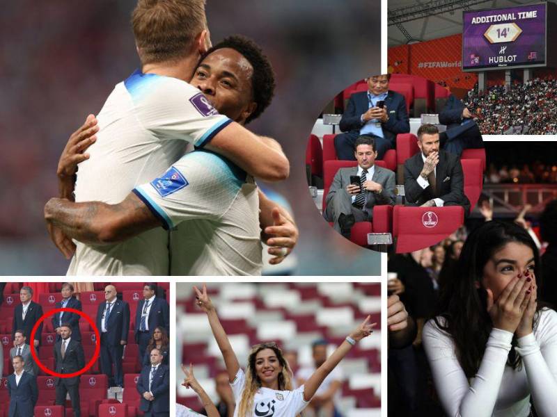 Inglaterra propinó la primera goleada de Qatar 2022. El equipo inglés humilló a Qatar y estas son las imágenes que no se vieron en TV. Los ingleses celebraron con cerveza.
