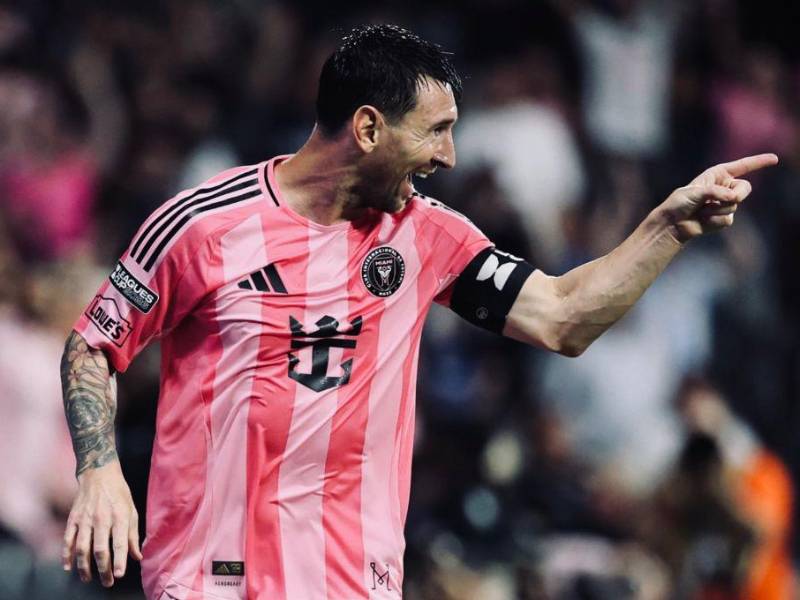 Messi llegó a 921 goles tras su doblete en la Leagues Cup con el Inter Miami