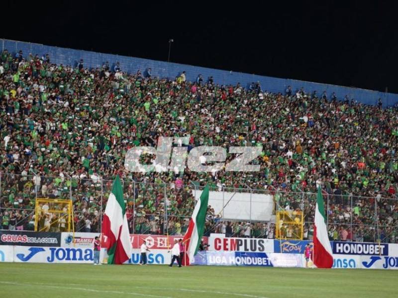 Farioli anotó golazo y rescató el empate para Marathón en la final de ida ante Motagua