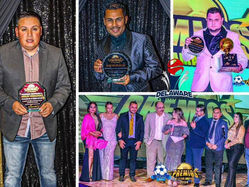 El deporte amateur de Estados Unidos tuvo su gala para destacar a los mejores organizadores de los torneos deportivos y los medios deportivos. Fotos Cortesía Zona Gol.