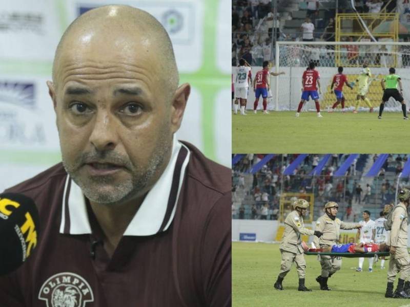 Asistente de Olimpia revela la razón por la que Espinel no fue a la conferencia y la lesión de Pinto: Ojalá no venga más...