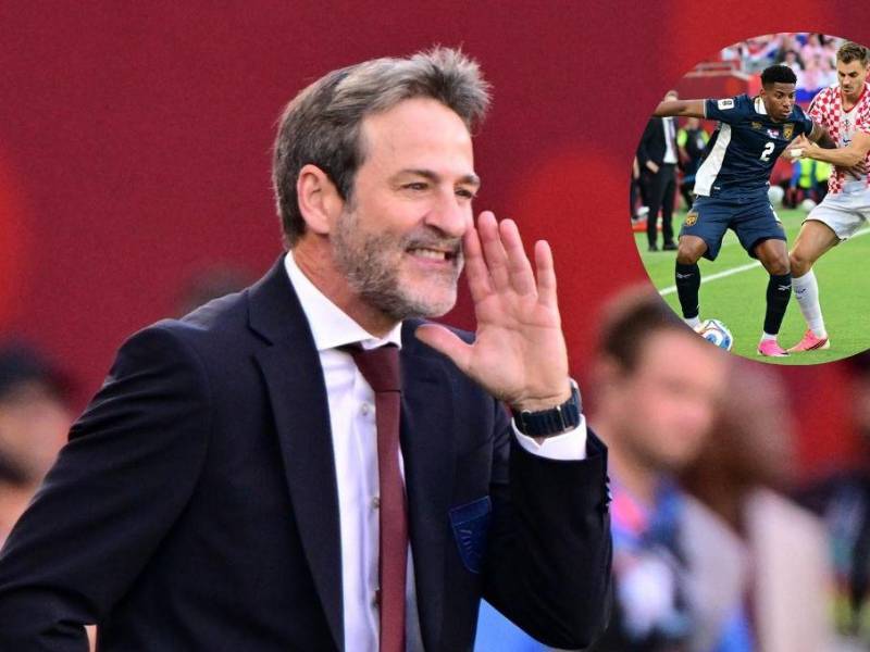 Thomas Christiansen destacó el accionar de sus jugadores más allá de la eliminación del Mundial. Foto: EFE.