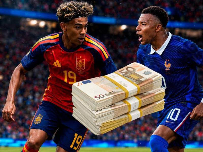 Lamine Yamal y Kylian Mbappé son los más valiosos de cada plantilla.