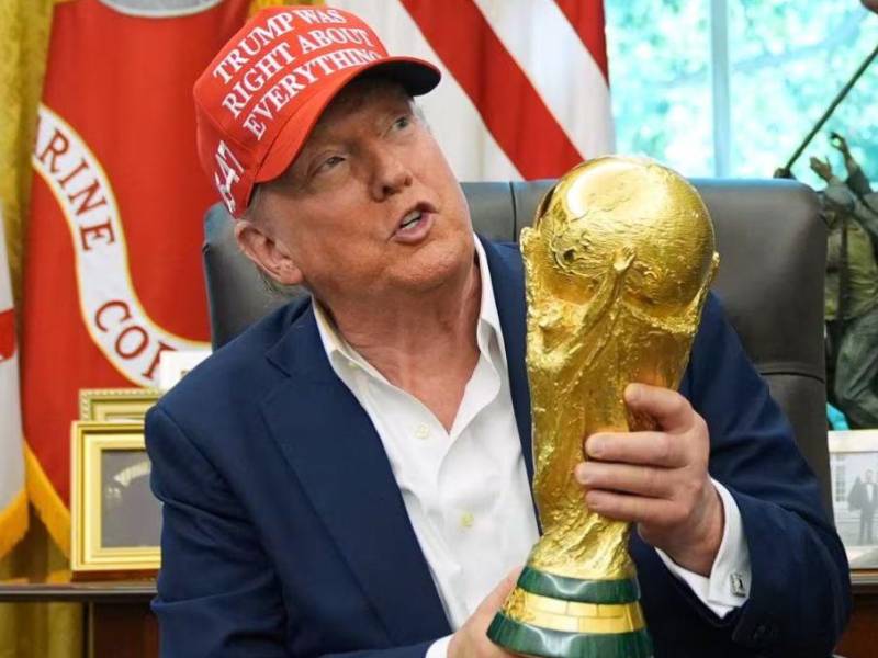 El presidente de Estados Unidos, Donald Trump, será encargado de entregar la Copa del Mundo 2026 al campeón.