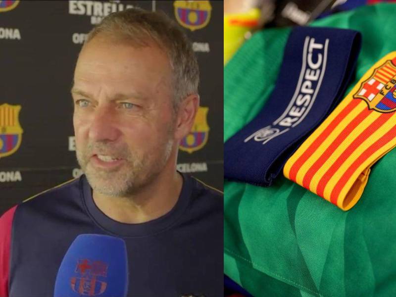 Hansi Flick ya decidió lo que va a hacer con los capitanes del Barcelona.