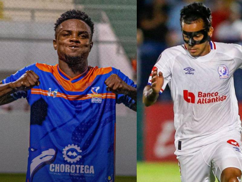 Olimpia visita a los Lobos de la UPNFM en Choluteca.